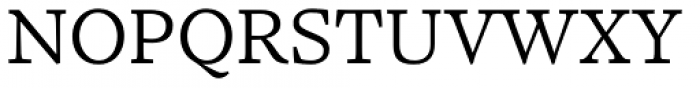 Sole Serif VF Small Font UPPERCASE