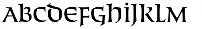 Solemnis Font LOWERCASE