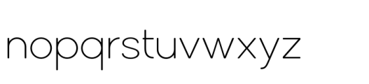 Solen Soft Extra Light Font LOWERCASE