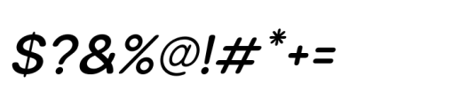 Solen Soft Medium Italic Font OTHER CHARS