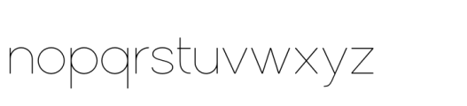 Solen Soft Thin Font LOWERCASE