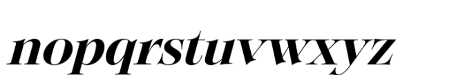 Solena Pro Bold italic Font LOWERCASE