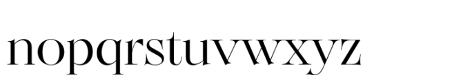 Solena Pro Light Font LOWERCASE
