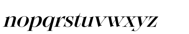 Solena Pro Medium italic Font LOWERCASE