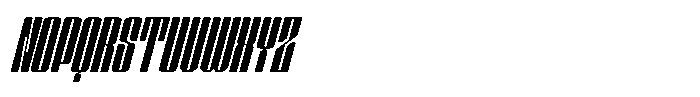 Solene Display Italic Font UPPERCASE