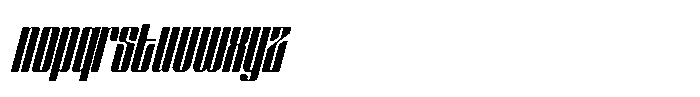 Solene Display Italic Font LOWERCASE
