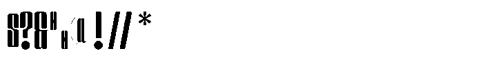 Solene Display Regular Font OTHER CHARS