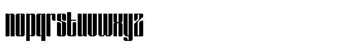 Solene Display Regular Font LOWERCASE