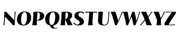 Soleste Black Italic Font UPPERCASE