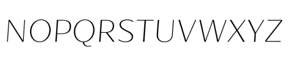 Soleste ExtraLight Italic Font UPPERCASE