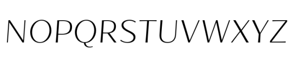 Soleste Light Italic Font UPPERCASE