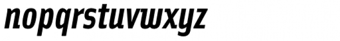 Solex Bold Italic Font LOWERCASE
