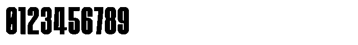 Solid Contact Condensed Font OTHER CHARS