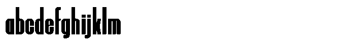 Solid Contact Ultra Condensed FONT