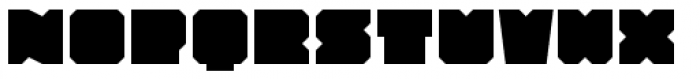 Solida Regular Font LOWERCASE