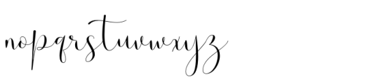 Solidar  Script Light Font LOWERCASE
