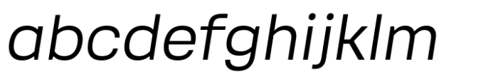 Soliden Oblique Font LOWERCASE