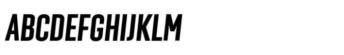 Solido Compressed Cm Bold Italic Font UPPERCASE