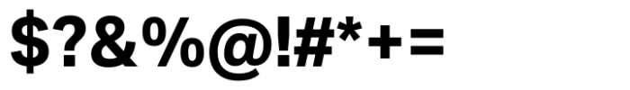 Solidus Open Bold Font OTHER CHARS