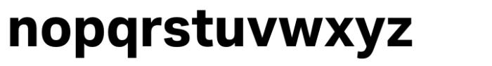 Solidus Open Bold Font LOWERCASE