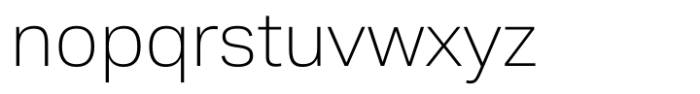 Solidus Open Thin Font LOWERCASE
