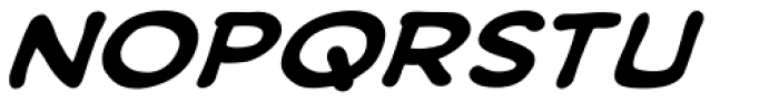 Soliloquous Bold Italic Font UPPERCASE
