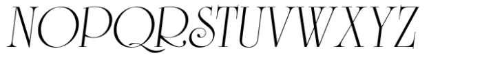 Solingen Italic Font UPPERCASE