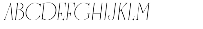 Solingen Light Italic Font UPPERCASE