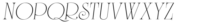 Solingen Light Italic Font UPPERCASE