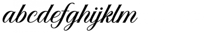 Solistaria Script Italic Font LOWERCASE