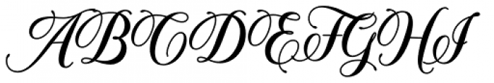 Solistaria Script Regular Font UPPERCASE