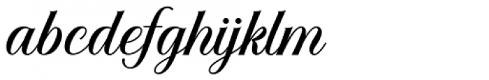 Solistaria Script Regular Font LOWERCASE