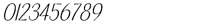 Solistice Nova Oblique Font OTHER CHARS
