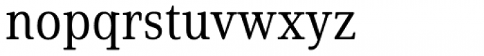 Solitas Serif Cond Regular Font LOWERCASE