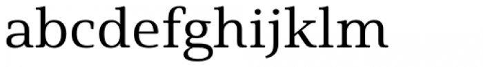 Solitas Serif Ext Medium Font LOWERCASE