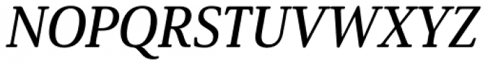 Solitas Serif Norm Demi Italic Font UPPERCASE
