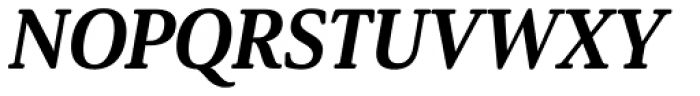 Solitas Serif Norm Ex Bold Italic Font UPPERCASE