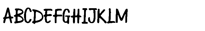 Solitude Marker Font UPPERCASE