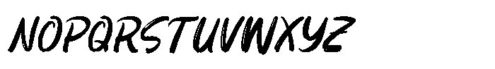 Solitude Mindful Italic Font UPPERCASE