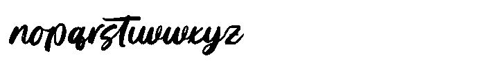 Solitude Mindful Italic Font LOWERCASE