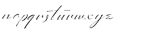 Sollutes Handy Italic Font LOWERCASE