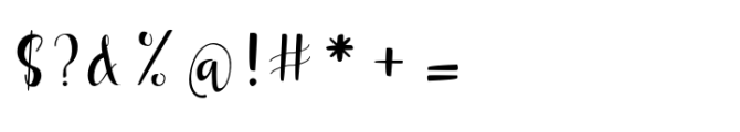 Sollyna Font OTHER CHARS