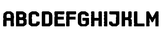 Soltisce Coast  Bold Regular Font UPPERCASE