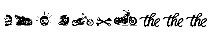 Soltisce Coast  Dingbats Regular Font UPPERCASE