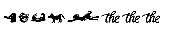 Soltisce Coast  Dingbats Regular Font UPPERCASE