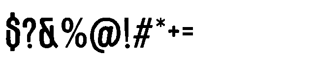 Soltisce Coast  High Regular Font OTHER CHARS