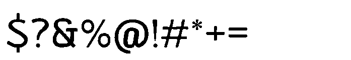 Soltisce Coast  Thin Regular Font OTHER CHARS