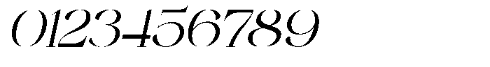 Soluga Italic Font OTHER CHARS