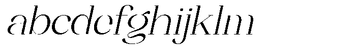 Soluga Italic FONT