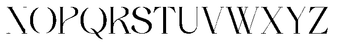 Soluga Regular Font UPPERCASE